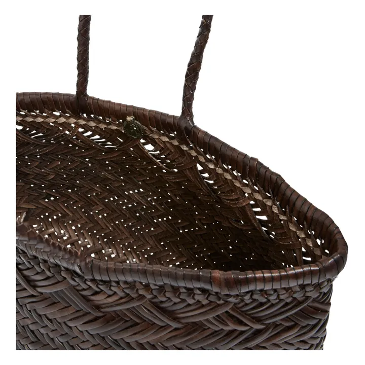 Dragon Diffusion Petit Panier Bamboo Triple Jump  | Marron