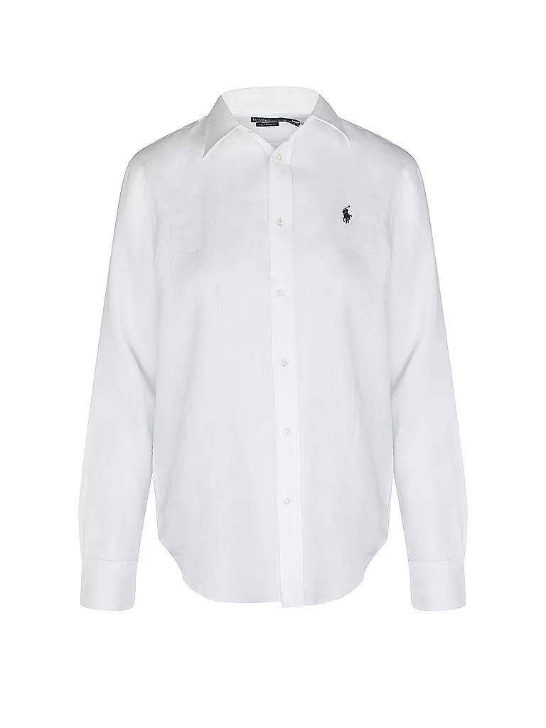 POLO RALPH LAUREN Leinenhemd weiss
