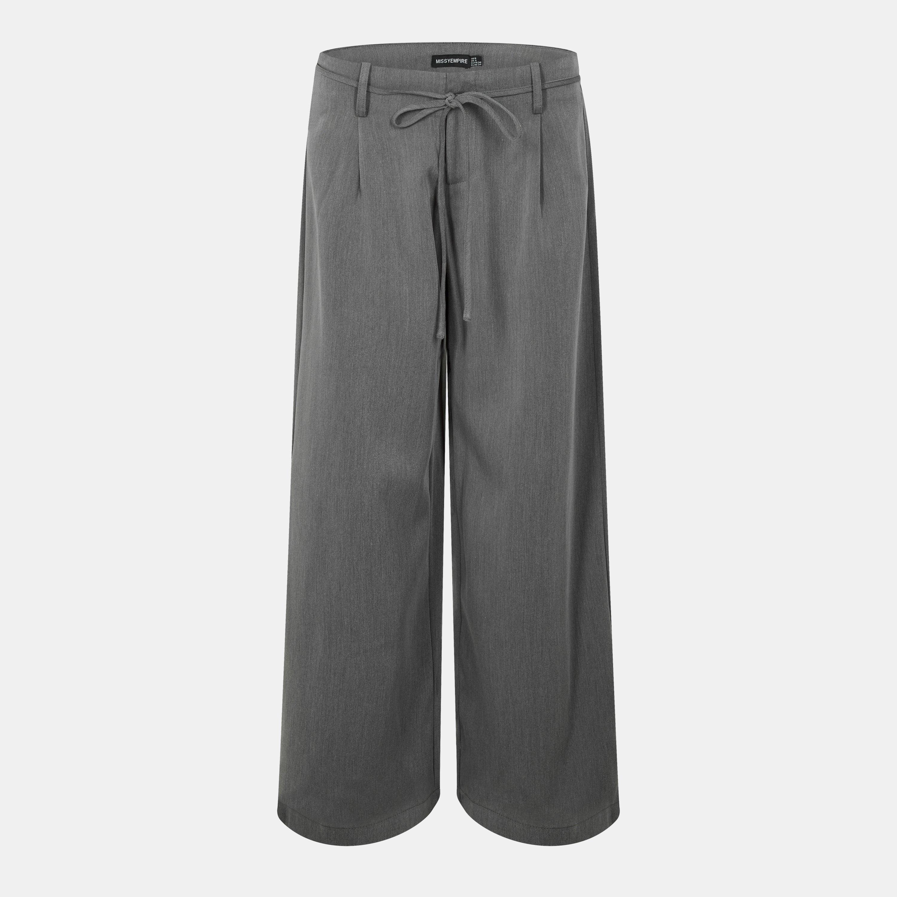 Missy Empire ME Low Rise Tailored Trousers Womens