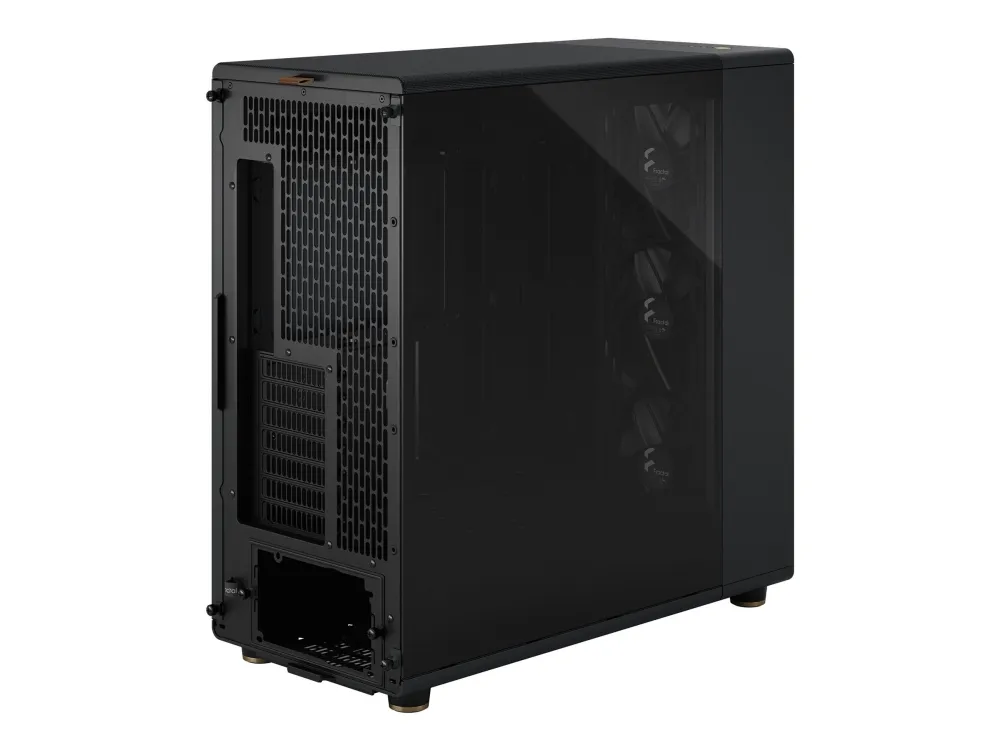 Fractal Design North XL - Tower - udvidet ATX - sidepanel med vindue (hærdet glas) - ingen strømforsyning (ATX) - charcoal black - USB/Audio/Mic