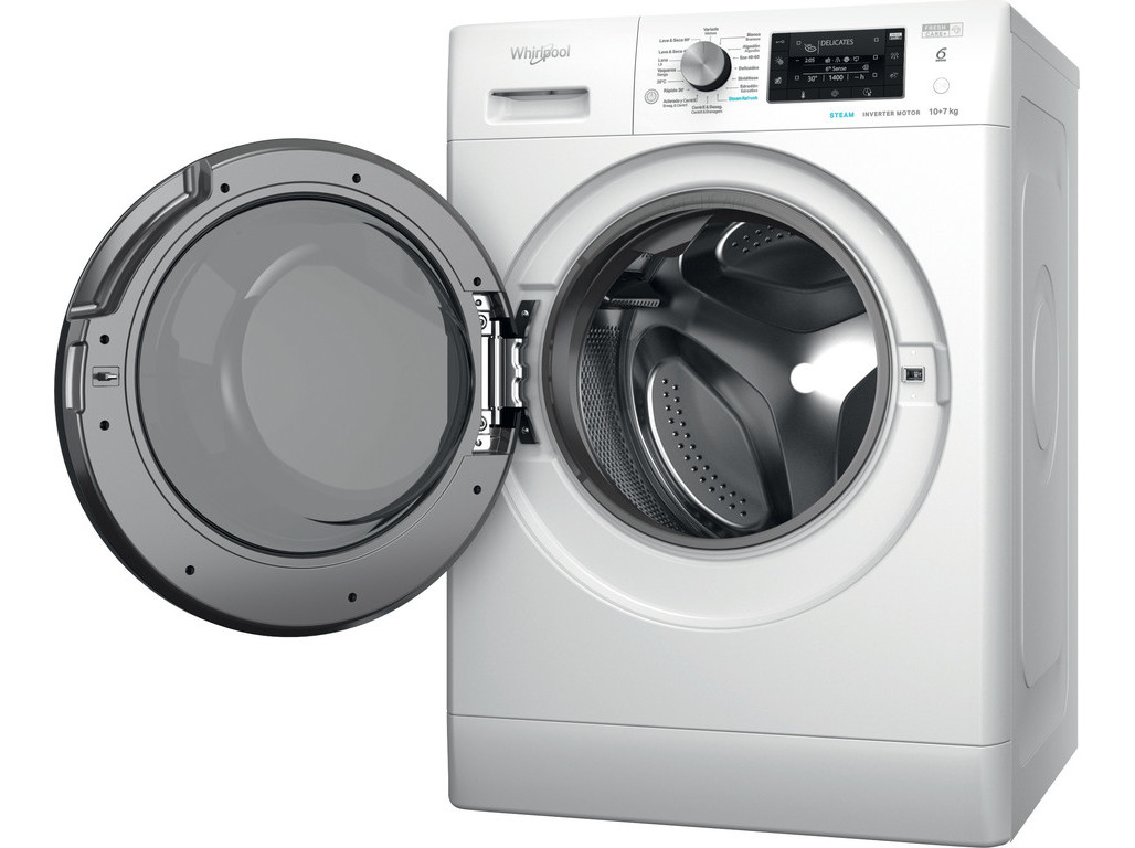 MÁQUINA DE LAVAR E SECAR WHIRLPOOL FFWDD 1074269 BV SPT LAVA 10KG SECA 7KG
