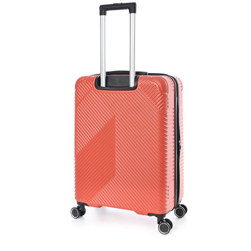 Lot de 3 valises rigides 337 Extensibles 55, 67 et 77 cm Rouge