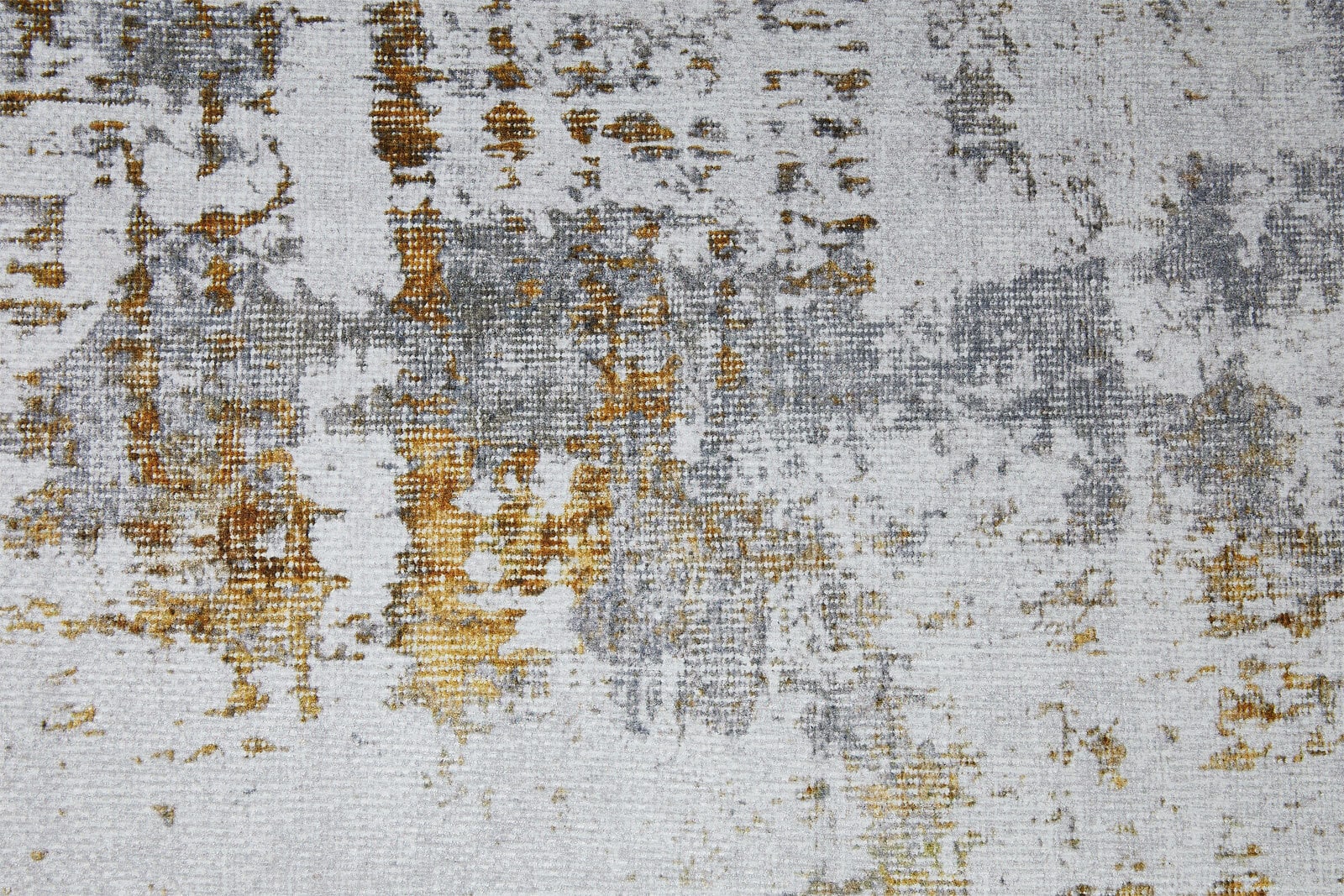 Teppich ALMONTE 155 x 230 cm creme/senfgelb