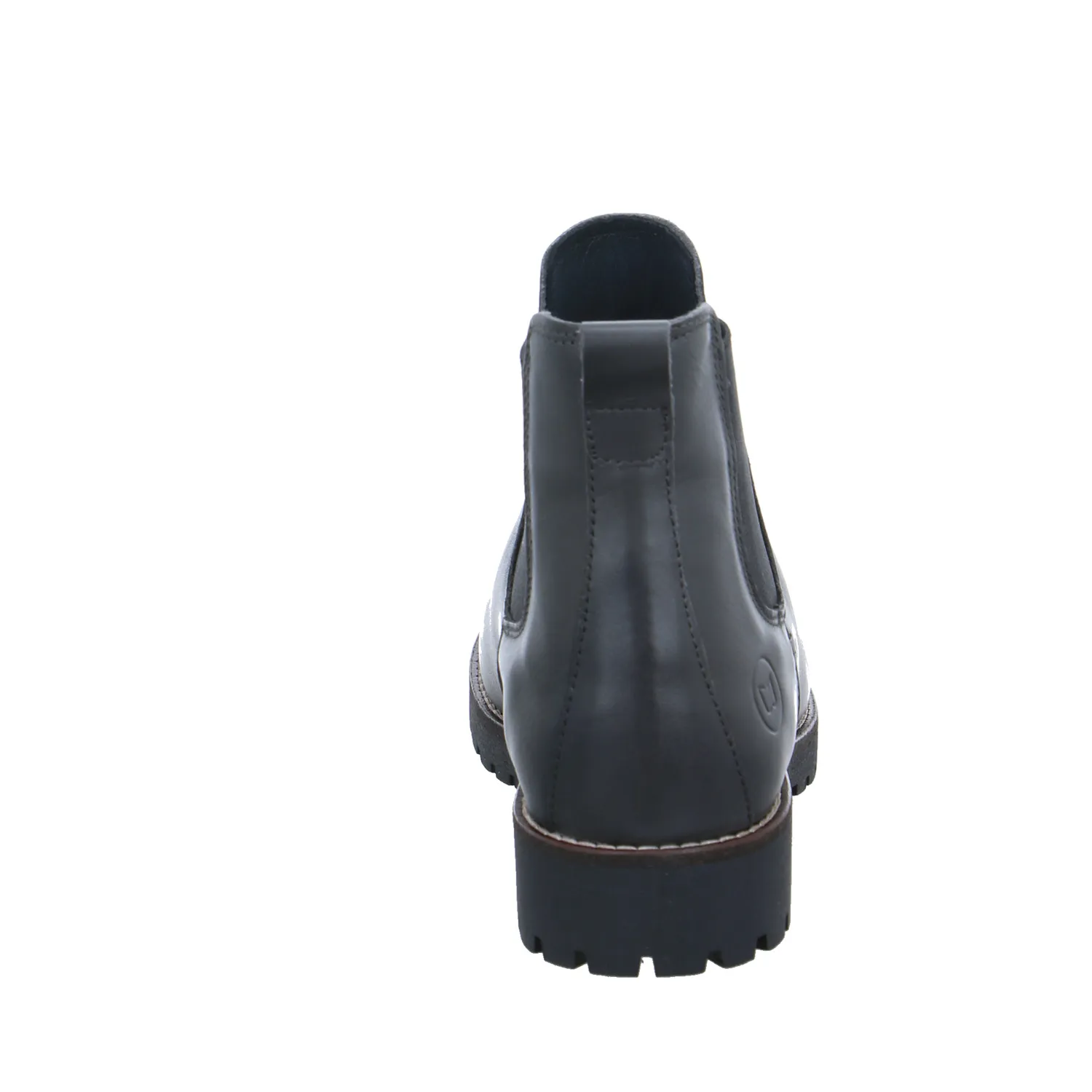 SCHUHENGEL Boot Grau Leder  mit Lammfellfutter