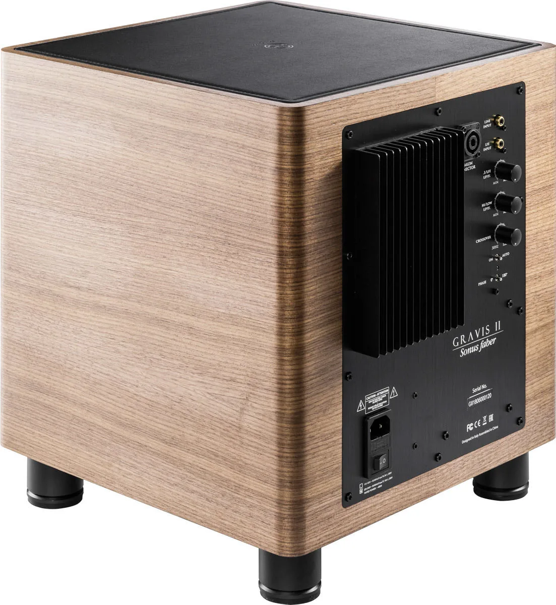 Sonus Faber Gravis II Noyer Caissons de basses