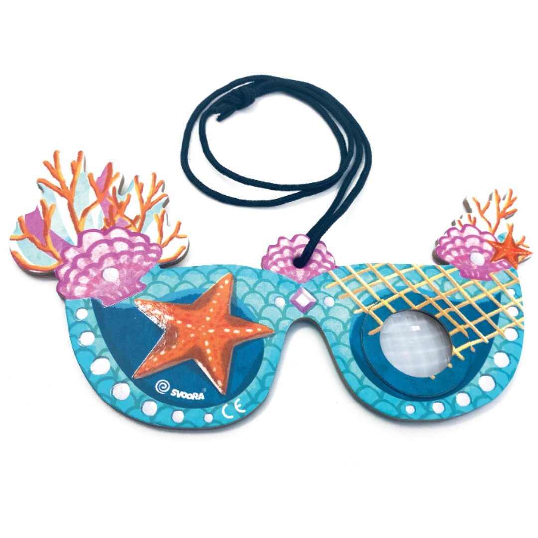 Svoora masker caleidoscoop fairies - assorti