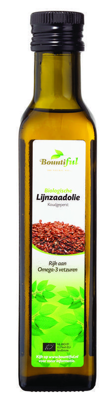 Bountiful Lijnzaadolie Bio 250ml