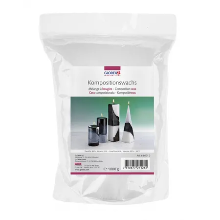 Glorex Kompositionswachs 1000 g
