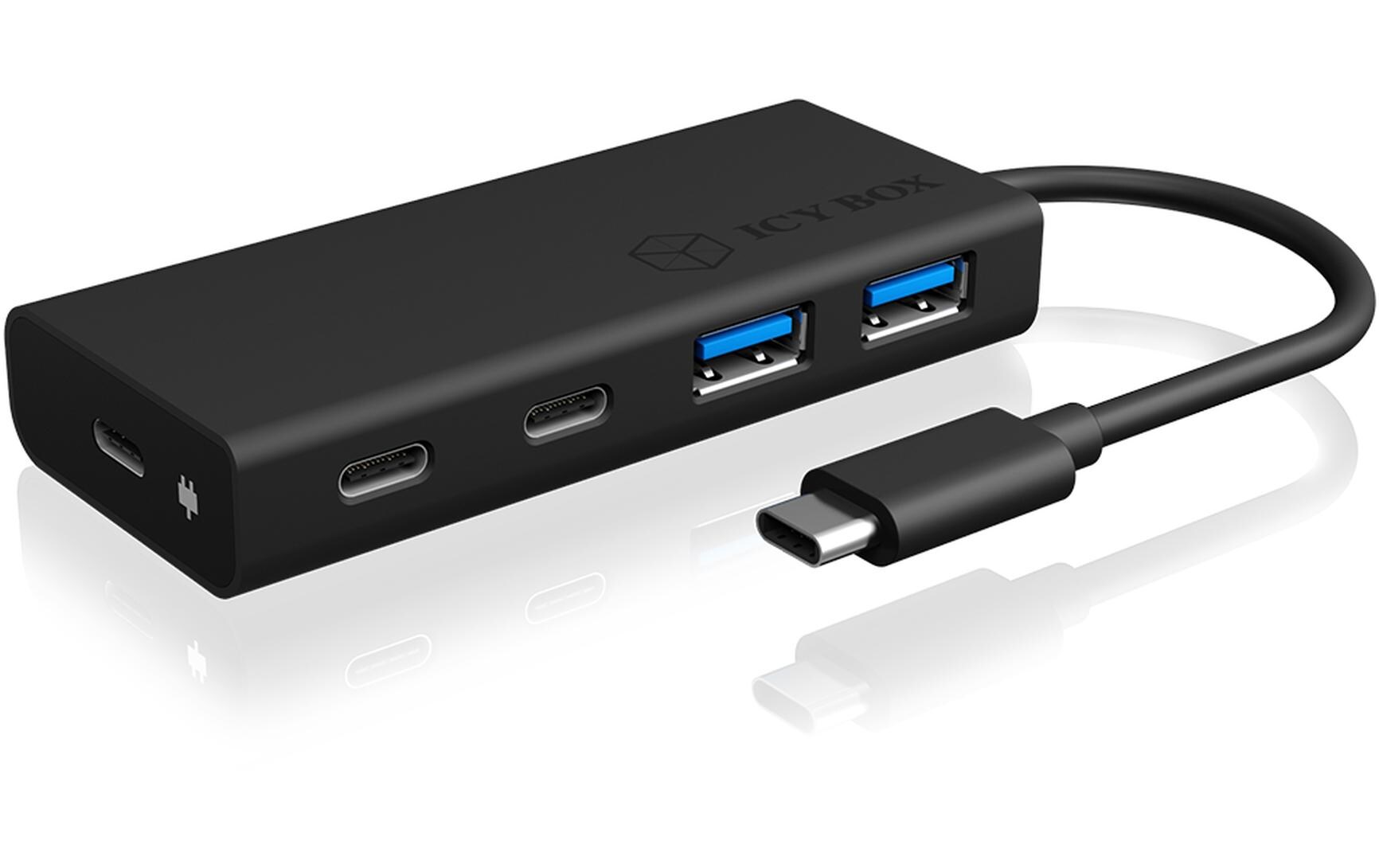 USB-Hub IB-HUB1426-CPD4-Port-Hub mit PD-Port