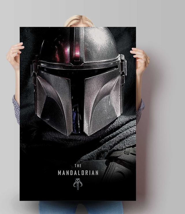 Reinders! Poster »Poster The Mandalorian Star Wars - Dark Side - Serie - Baby Yoda« Serien 1 Stk. tlg.