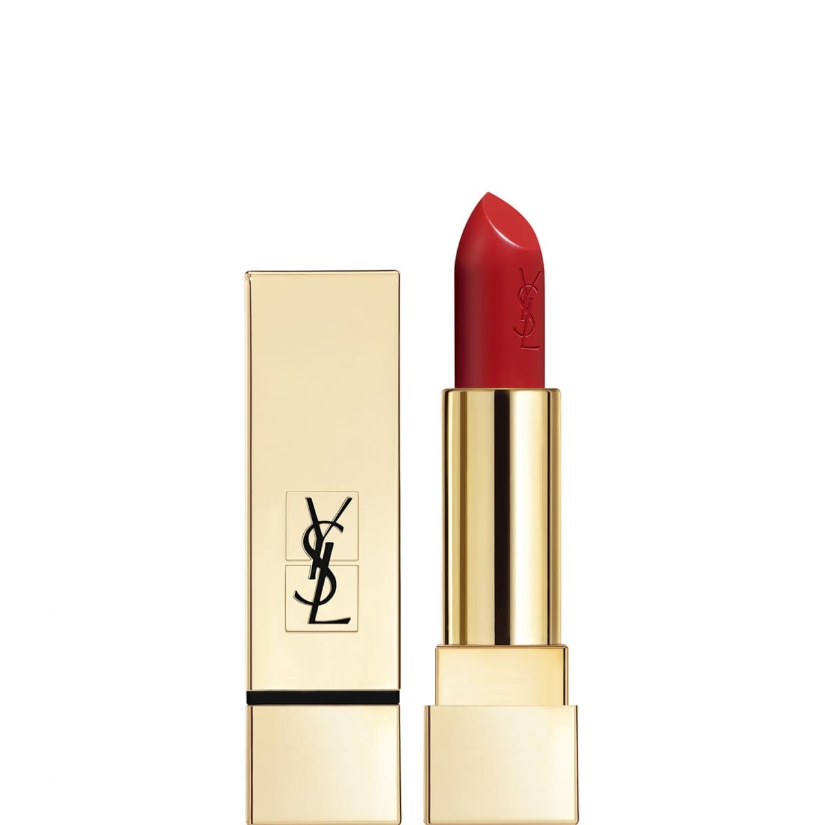 YVES SAINT LAURENT Rouge Pur Couture Rouge à Lèvres Satiné Longue Tenue et Confort