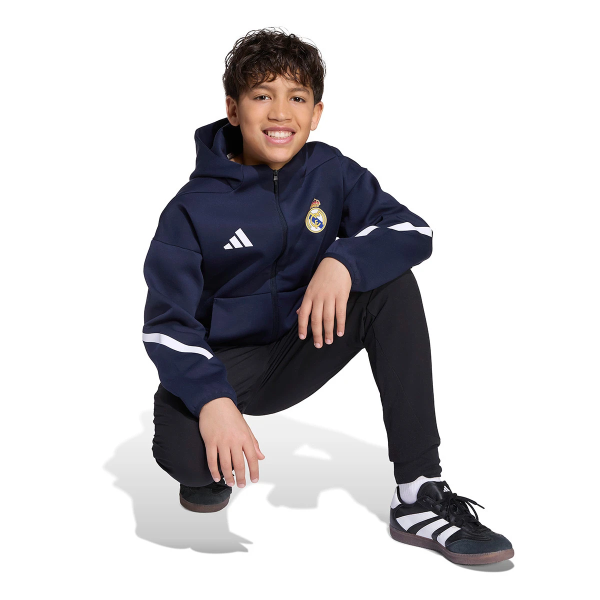 Casaco adidas Real Madrid Pre-Match 2025-2026 Criança