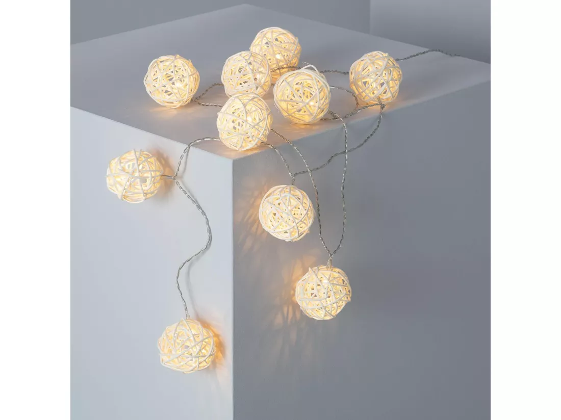 Guirlande Lumineuse LED Bhala 1.6m Blanc Chaud 3000K