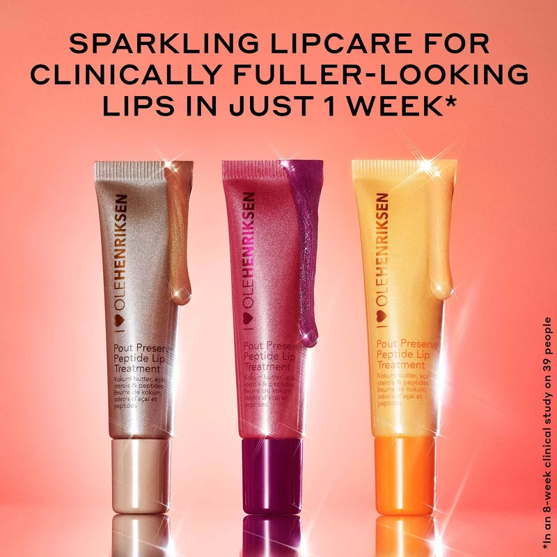 Ole Henriksen Glimmer Pout Preserve Peptide Lip Treatment 12 ml - Citrus Sunshine