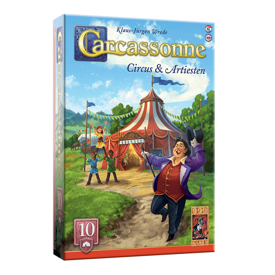 Carcassonne uitbreiding Circus & artiesten
