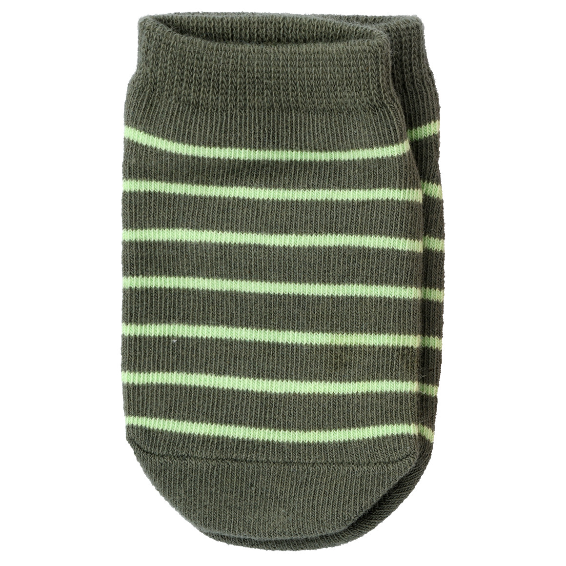 Famy 3 Paar Baby Sneaker-Socken im Set orange / dunkeloliv / creme