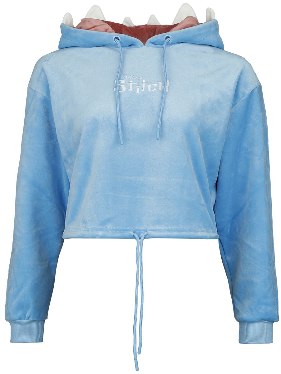 Stitch Novelty Cropped | Lilo & Stitch Sweat-shirt à capuche