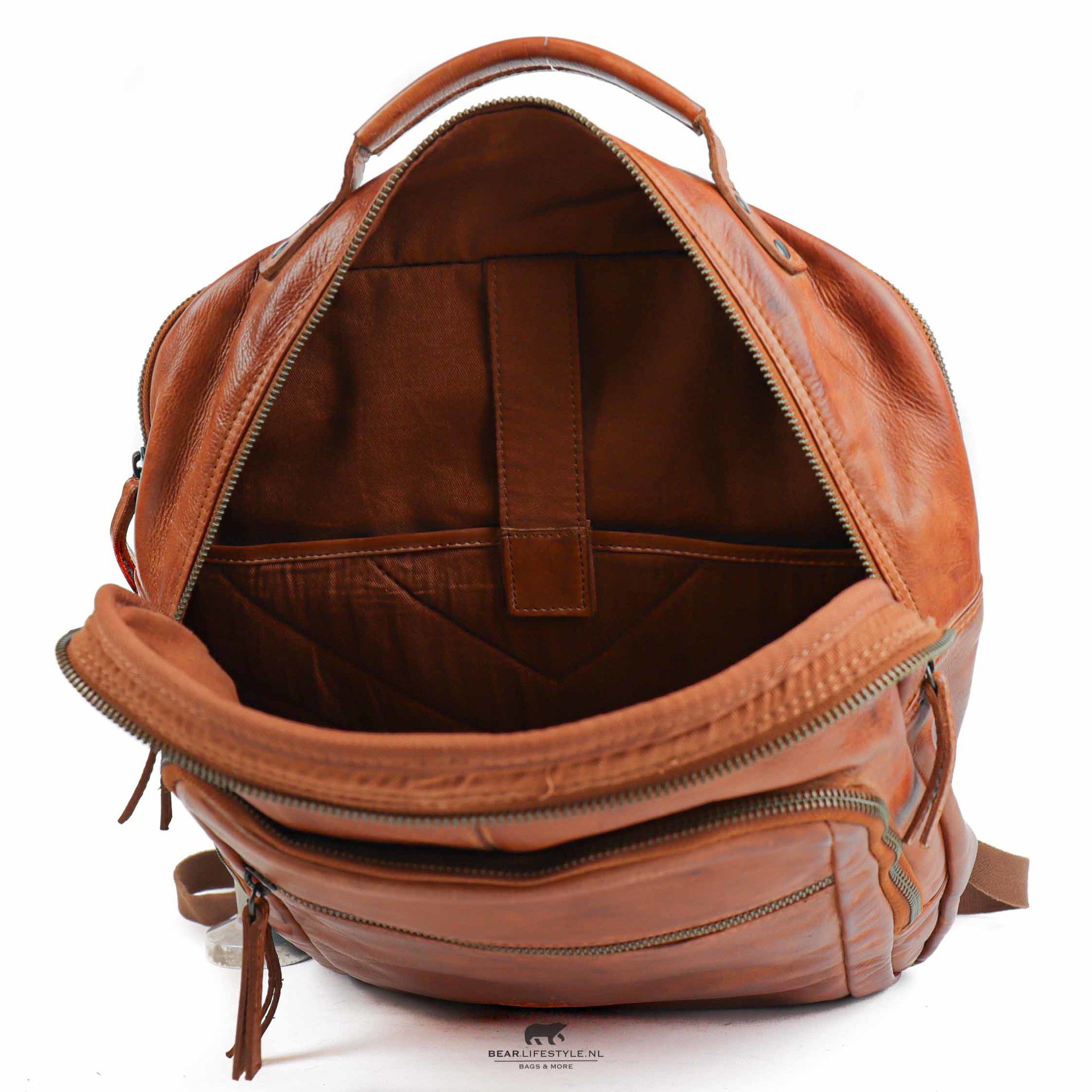 Bear Design Cow Lavato Rugzak Ties 17,3 inch Zwart CL40848