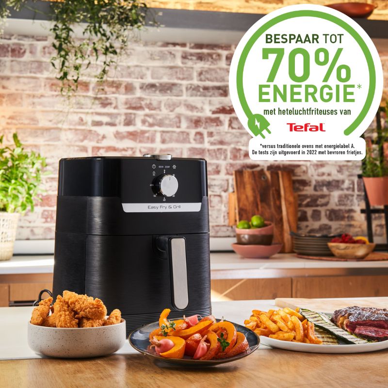 Easy Fry & Grill XL EY5018 Air fryer 2-in-1 - 8 programma's - 4,6 L