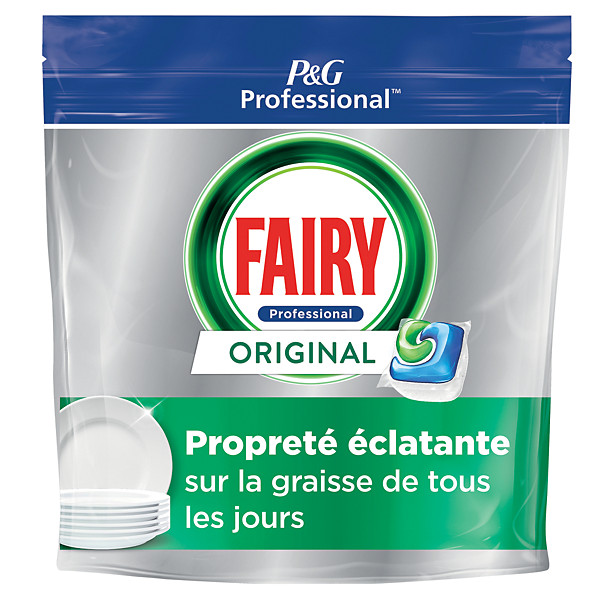 Tablettes lave-vaisselle cycle court Fairy All In One, paquet de 140