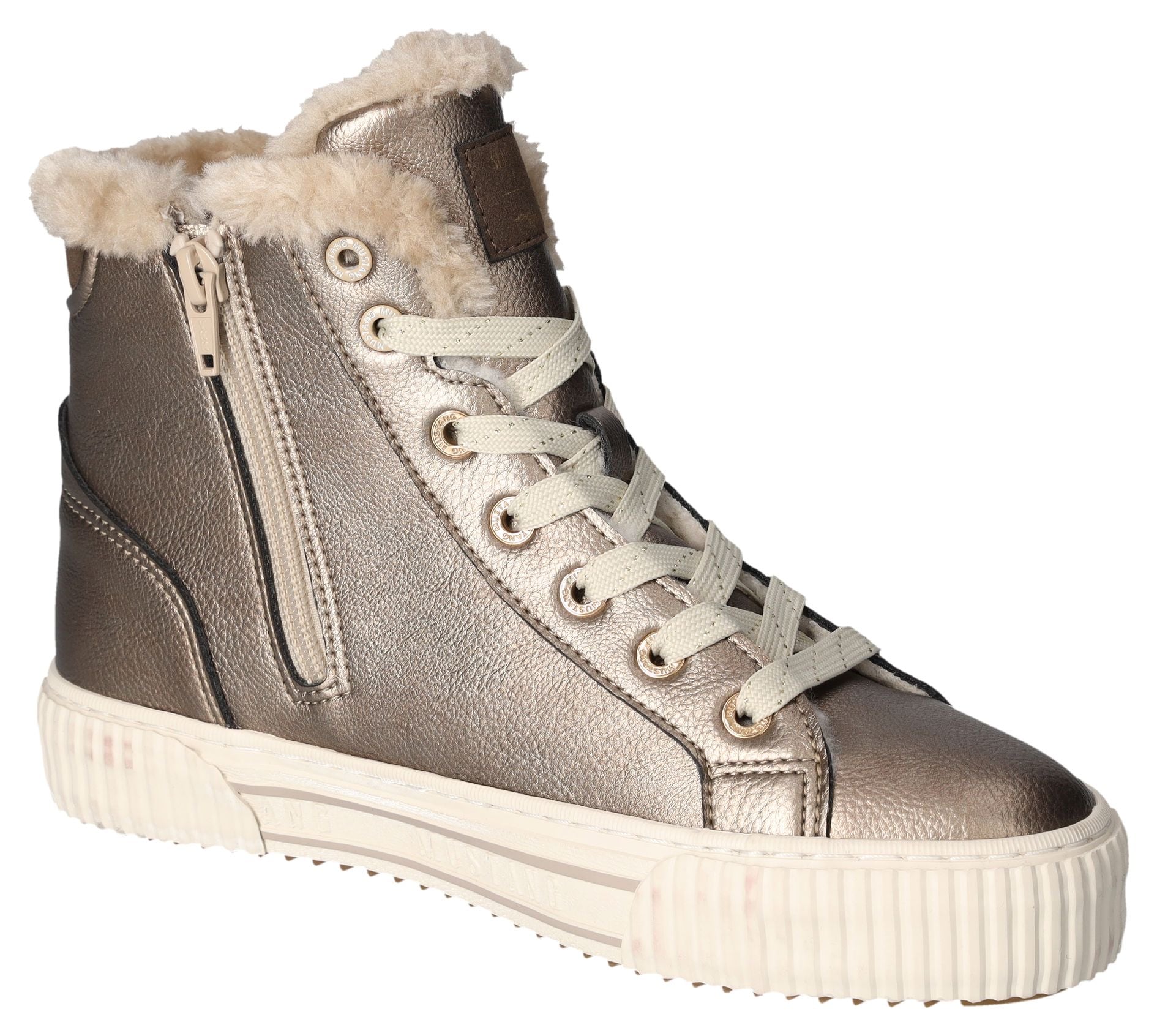 Mustang Shoes Winterboots  , Schnürboots, High top Sneaker mit Innenreissverschluss