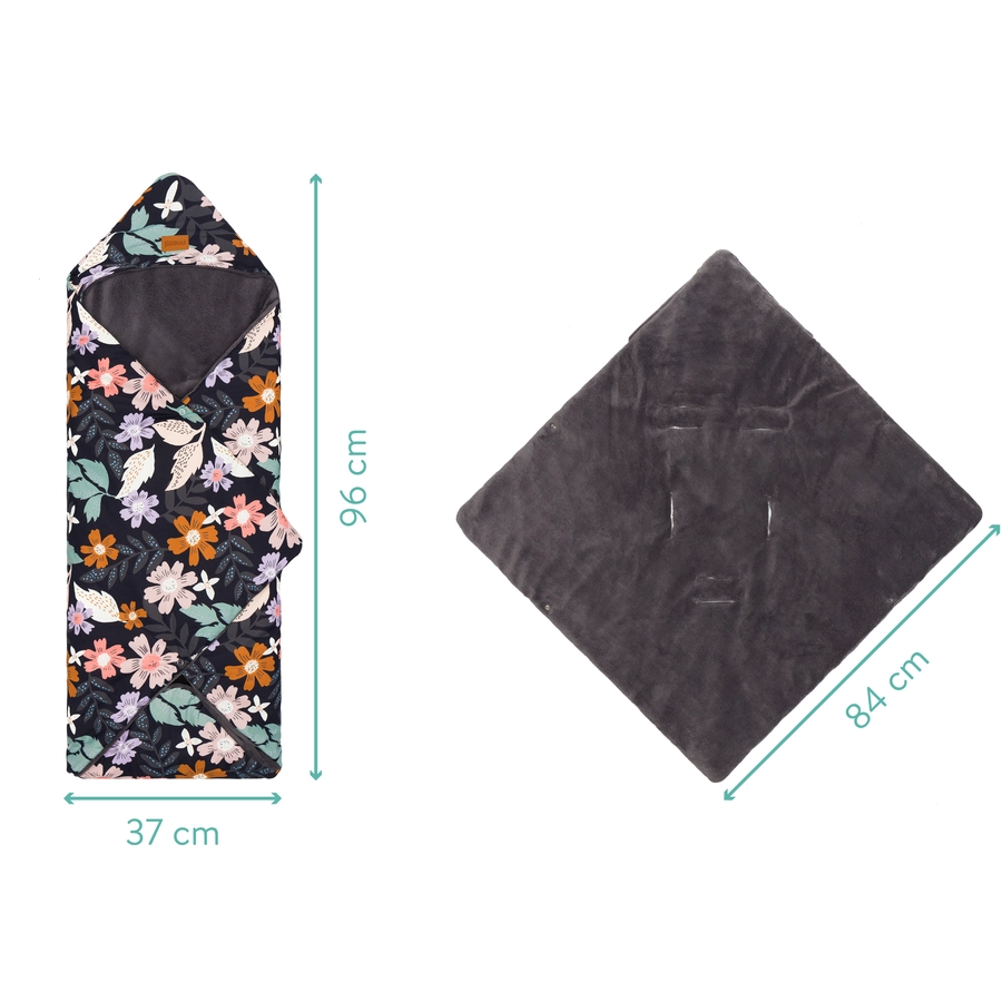 fillikid Winterfußsack Tanaga Blumen