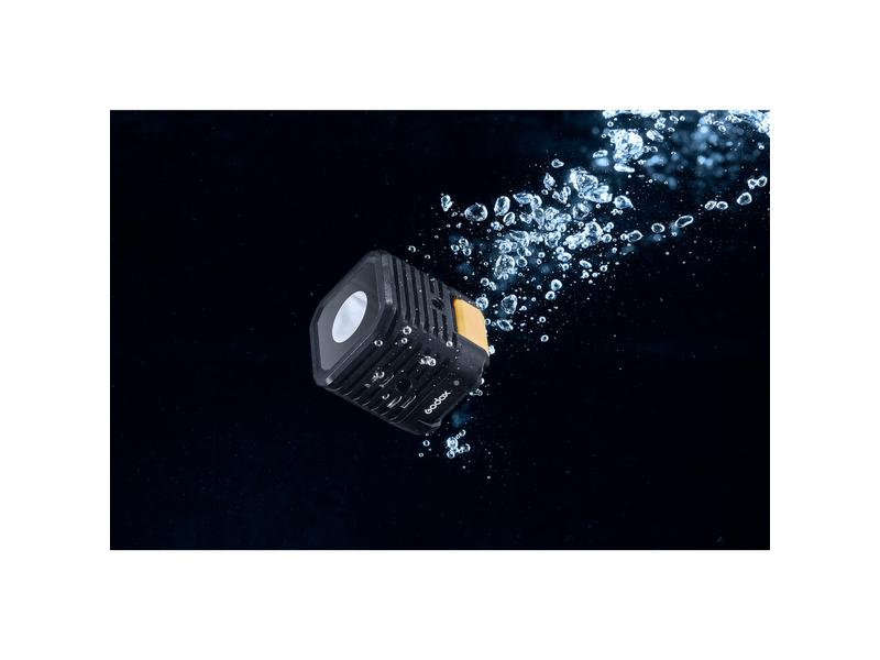 Godox Videoleuchte WL4B Kompaktes und Wasserdichtes LED-Licht