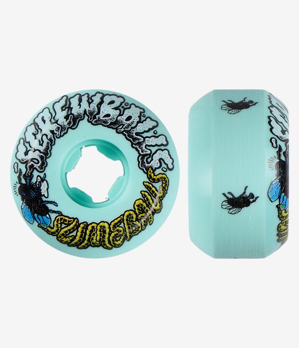 Santa Cruz Screw Balls Speed Balls Slime Balls Rollen (green) 53mm 99A 4er Pack