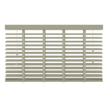 KARWEI houten jaloezie 50 mm leem (kleurnr. 945) 140x180 cm (bxh)