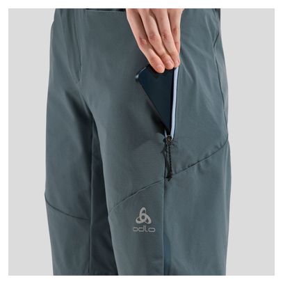 Sur-Short VTT Femme Odlo X-Alp Explorer Gris/Bleu