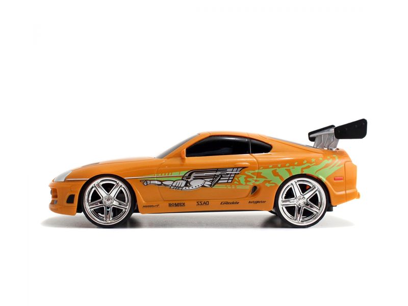 Jada Toys Toyota Supra MK4 Fast & Furious RTR, 1:24 Ferngesteuertes Auto aus Fast & Furious «Brian's 1995 Toyota Supra»