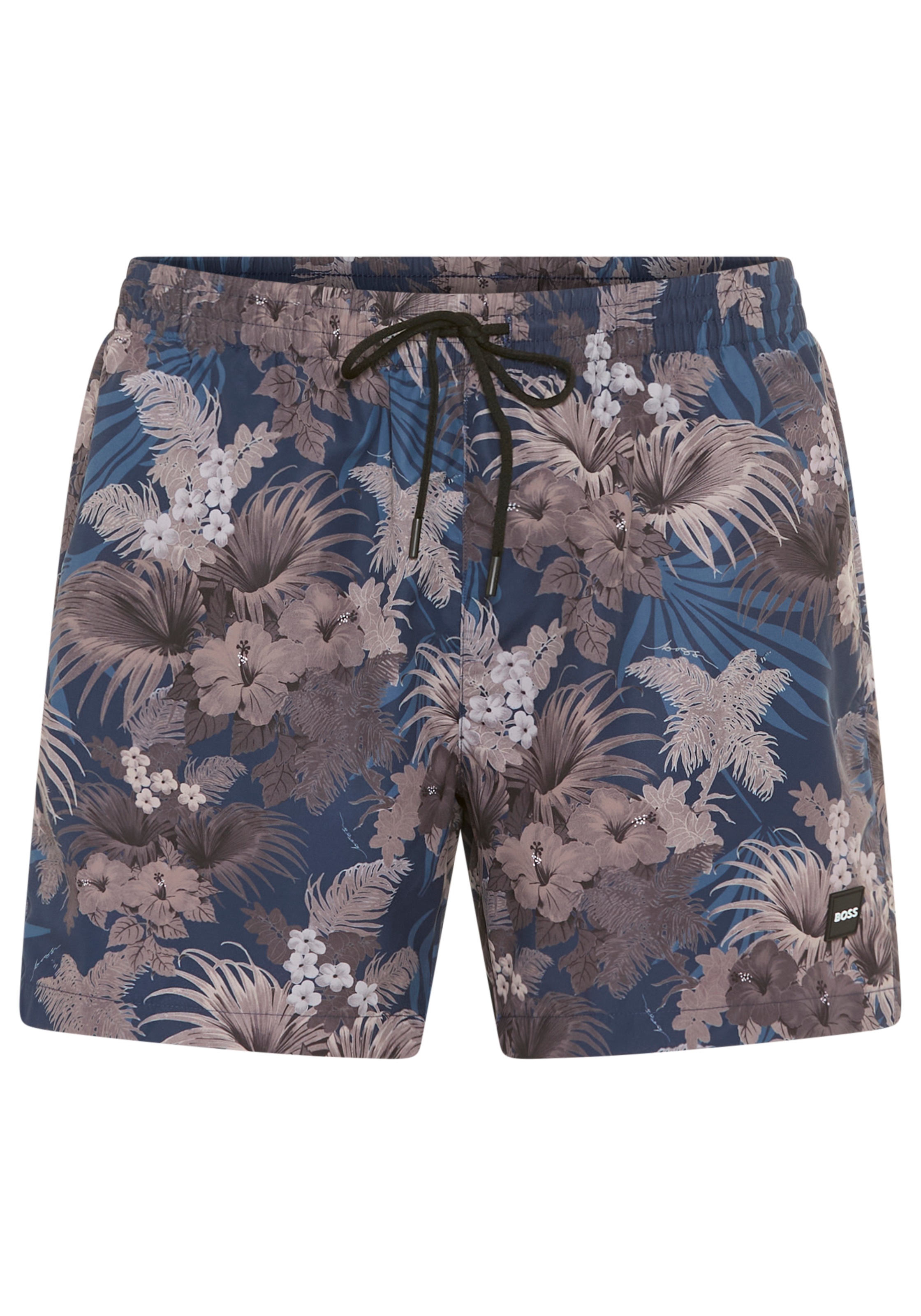 BOSS Badeshorts »Piranha«, mit buntem Alloverdruck