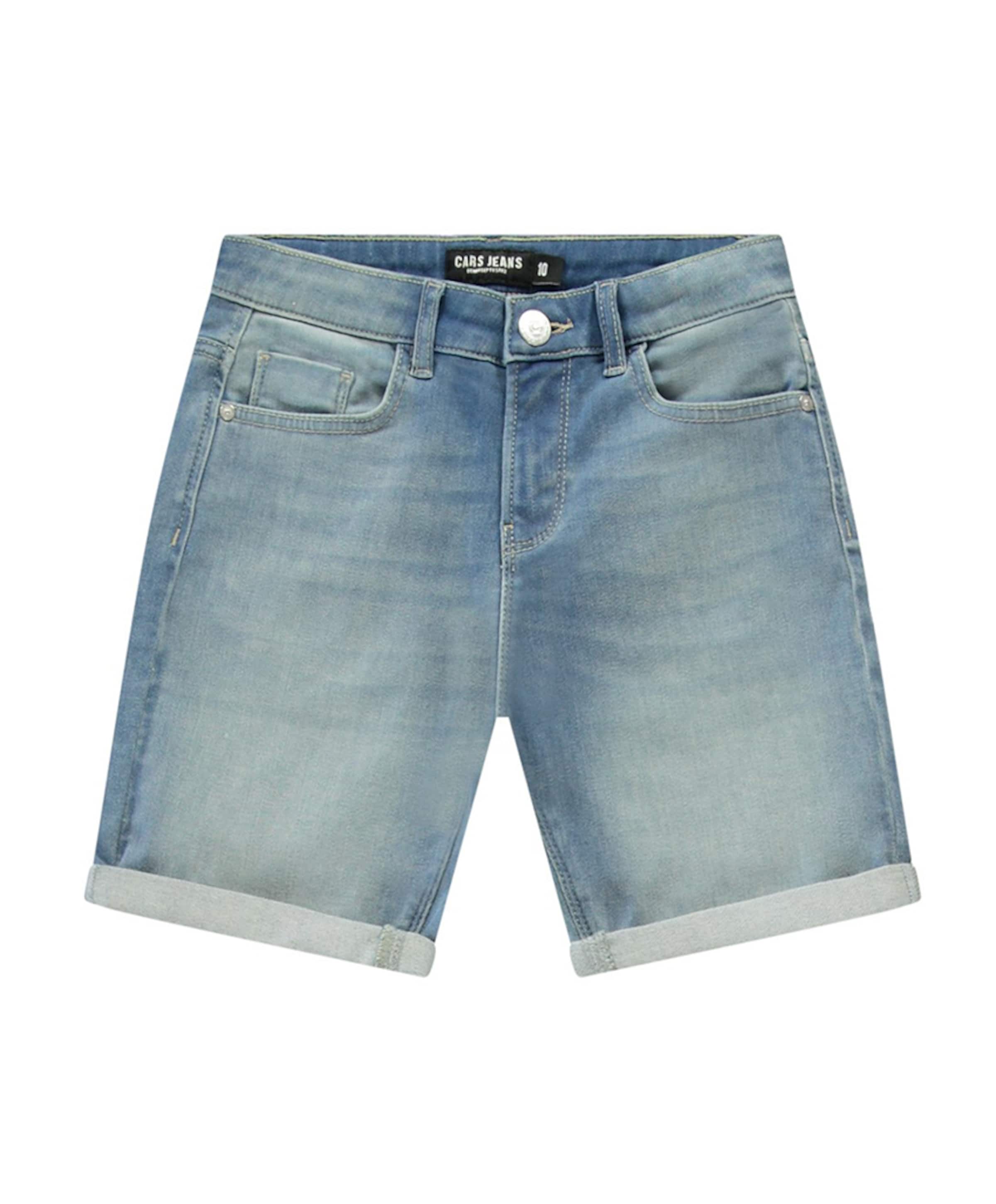 Cars Jeans Kids COLORADO Bleach jongens korte broek blauw