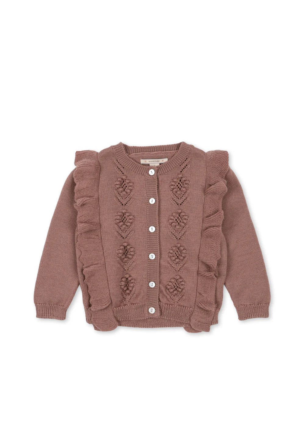 FIOL CARDIGAN - BURLWOOD - 12M