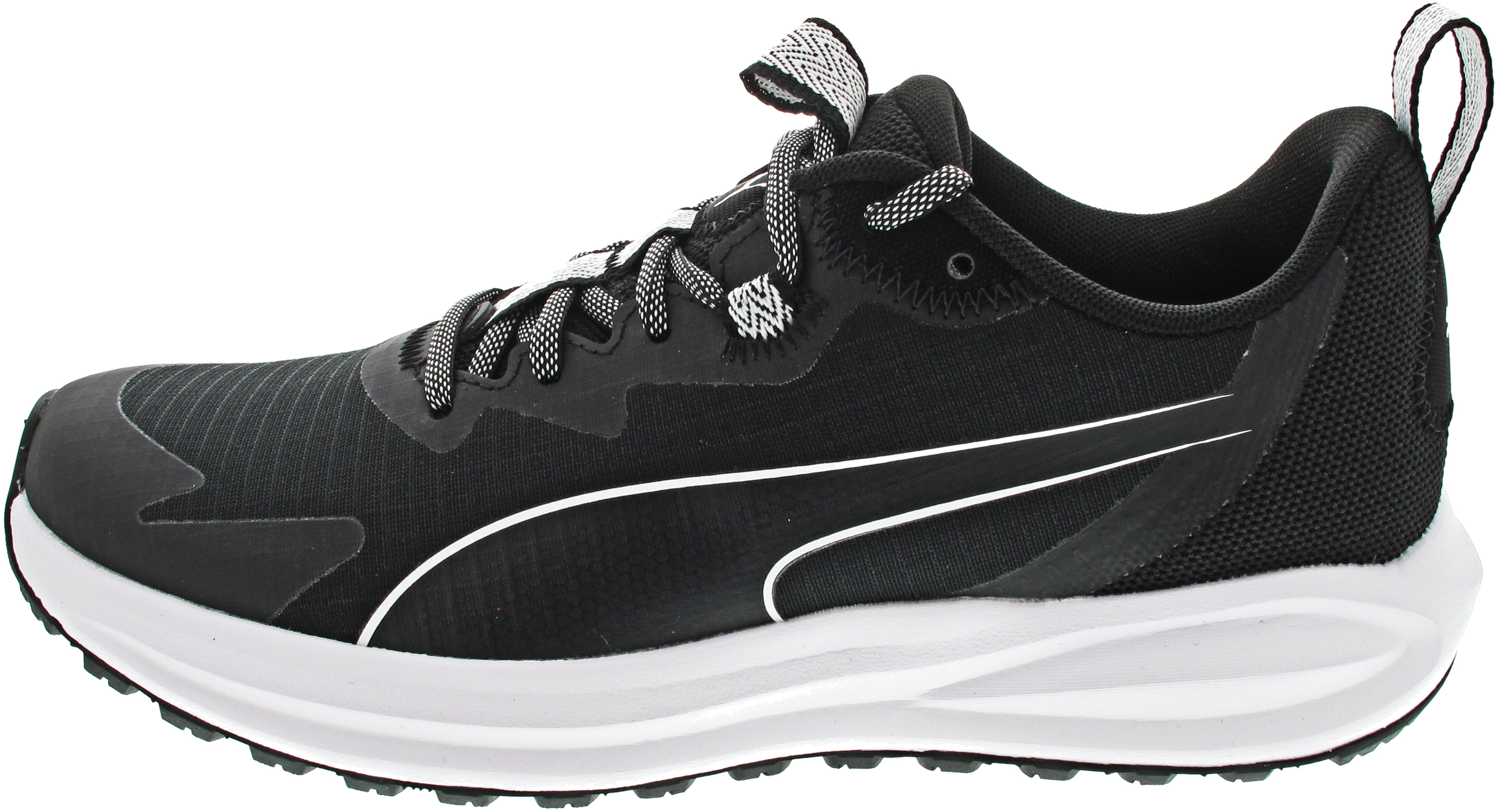 Puma Twitch Runner Trail Jr Sneaker schwarz kombi