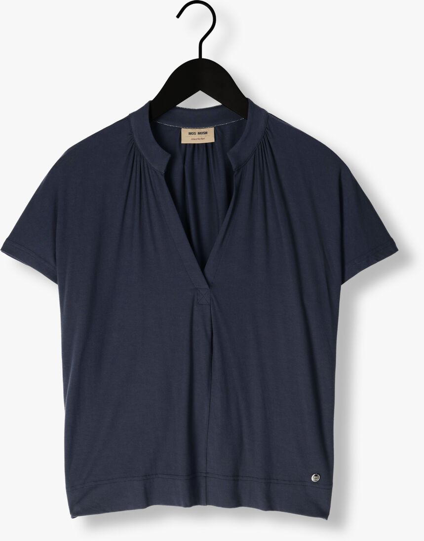 donkerblauwe mos mosh top shira tee