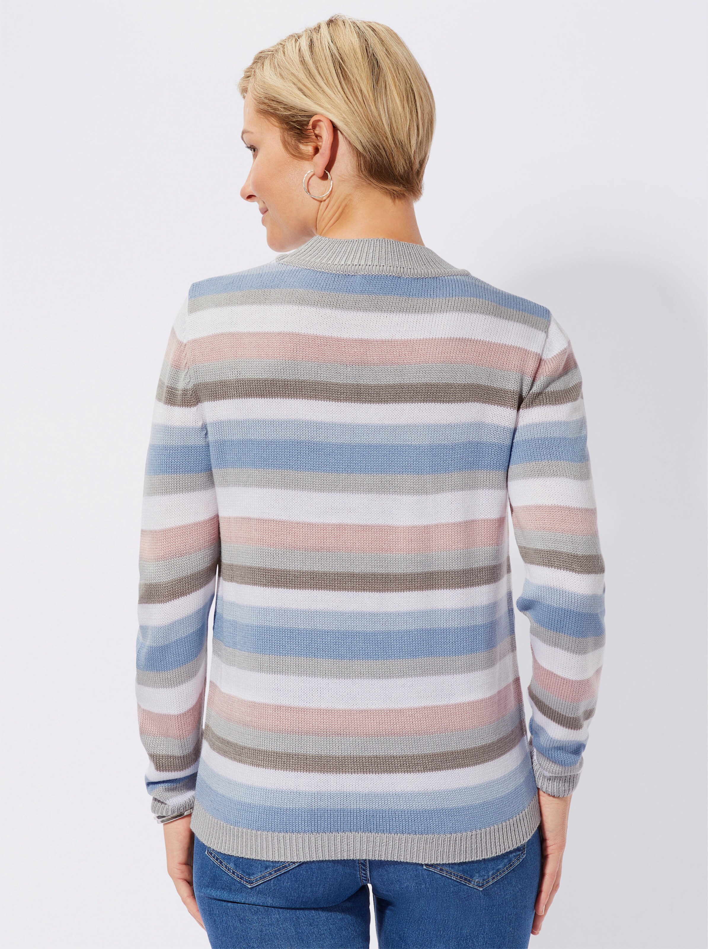 Stehkragenpullover