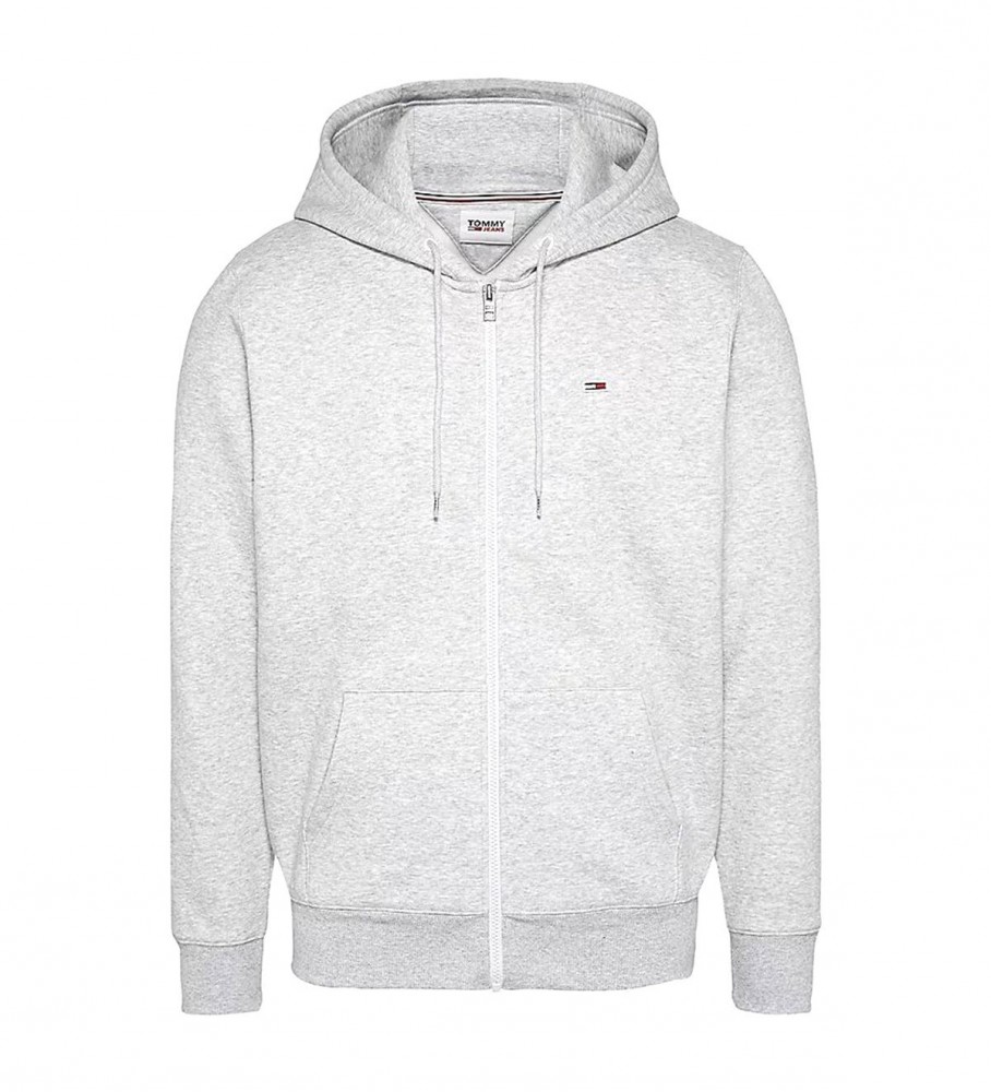 Moletom cinza com capuz Tommy Jeans