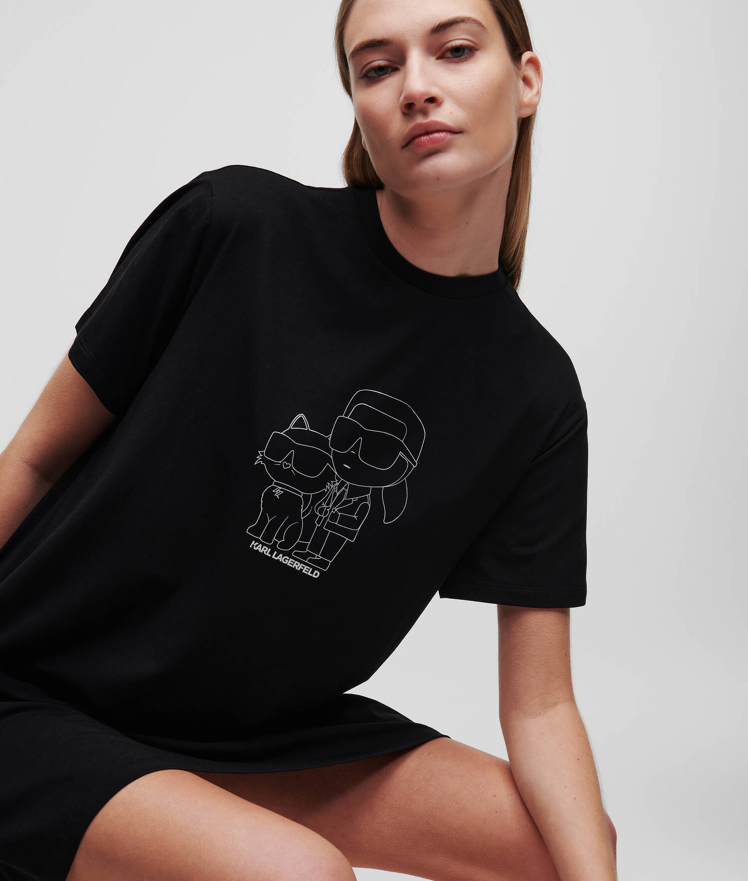 ROBE T-SHIRT DE PYJAMA K/IKONIK