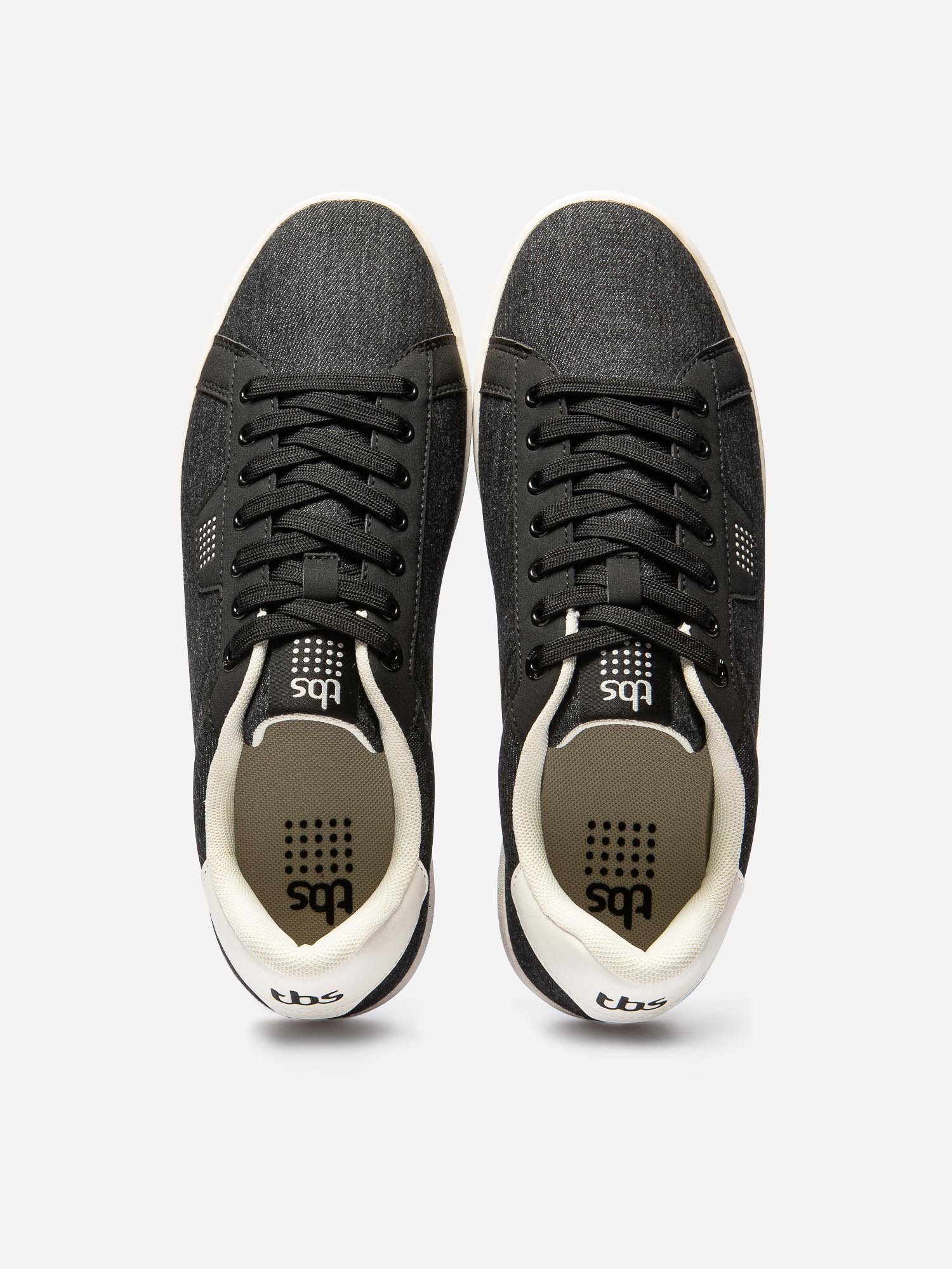 Tennis Homme En Toile Noir