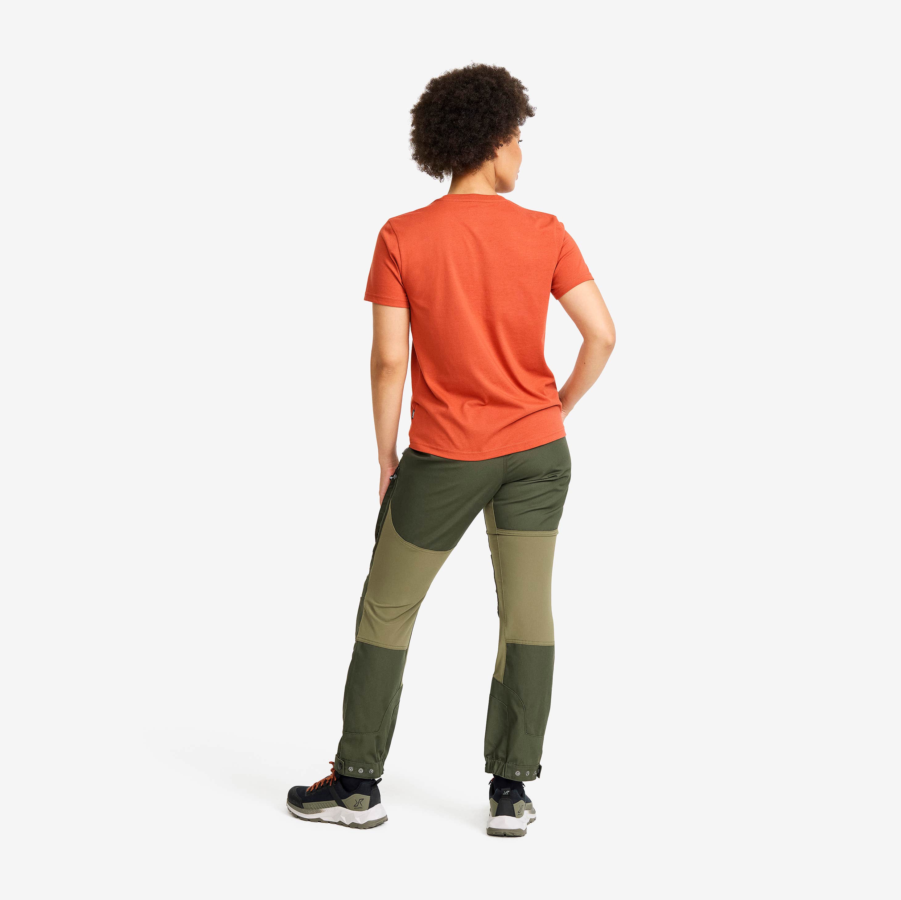 Easy Graphic Forest Lines T-shirt Dame Bruschetta