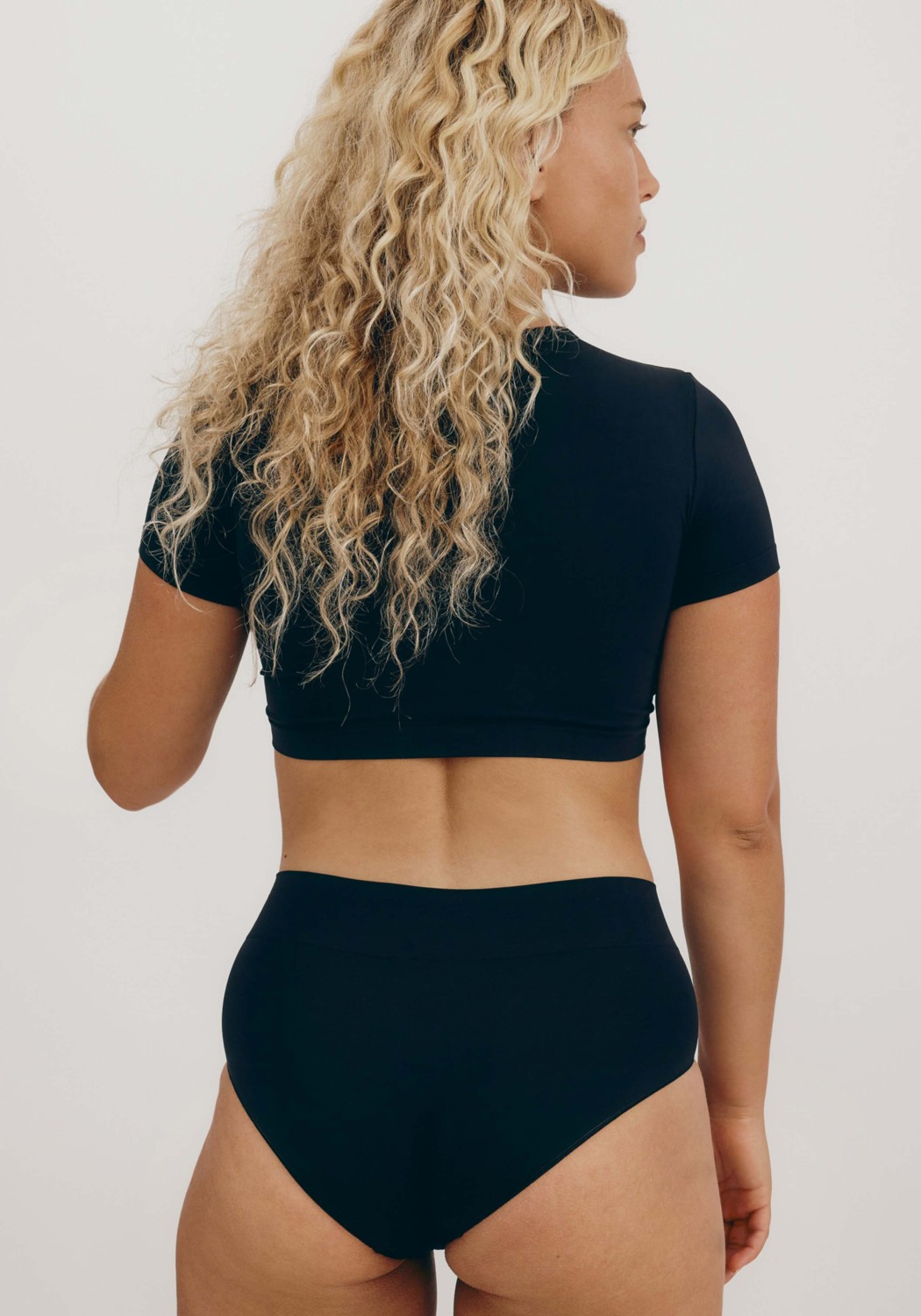Organic Basics Hipster Briefs ReSmooth Black