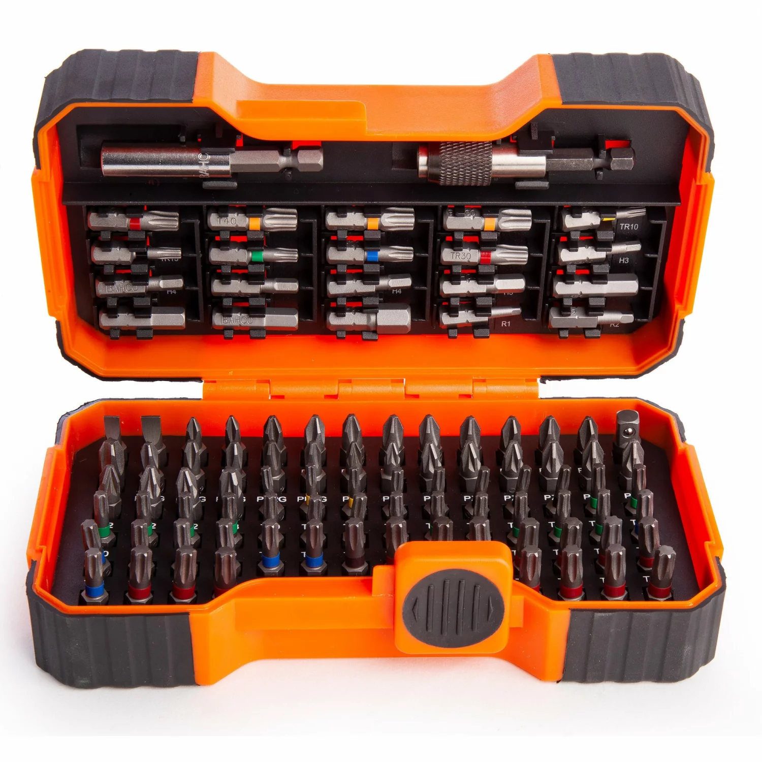 Bahco 59/S100BC 100-Delige Bitset - Gleuf-, Phillips®, Pozidriv®, Hexagon, Robertson en Torx®