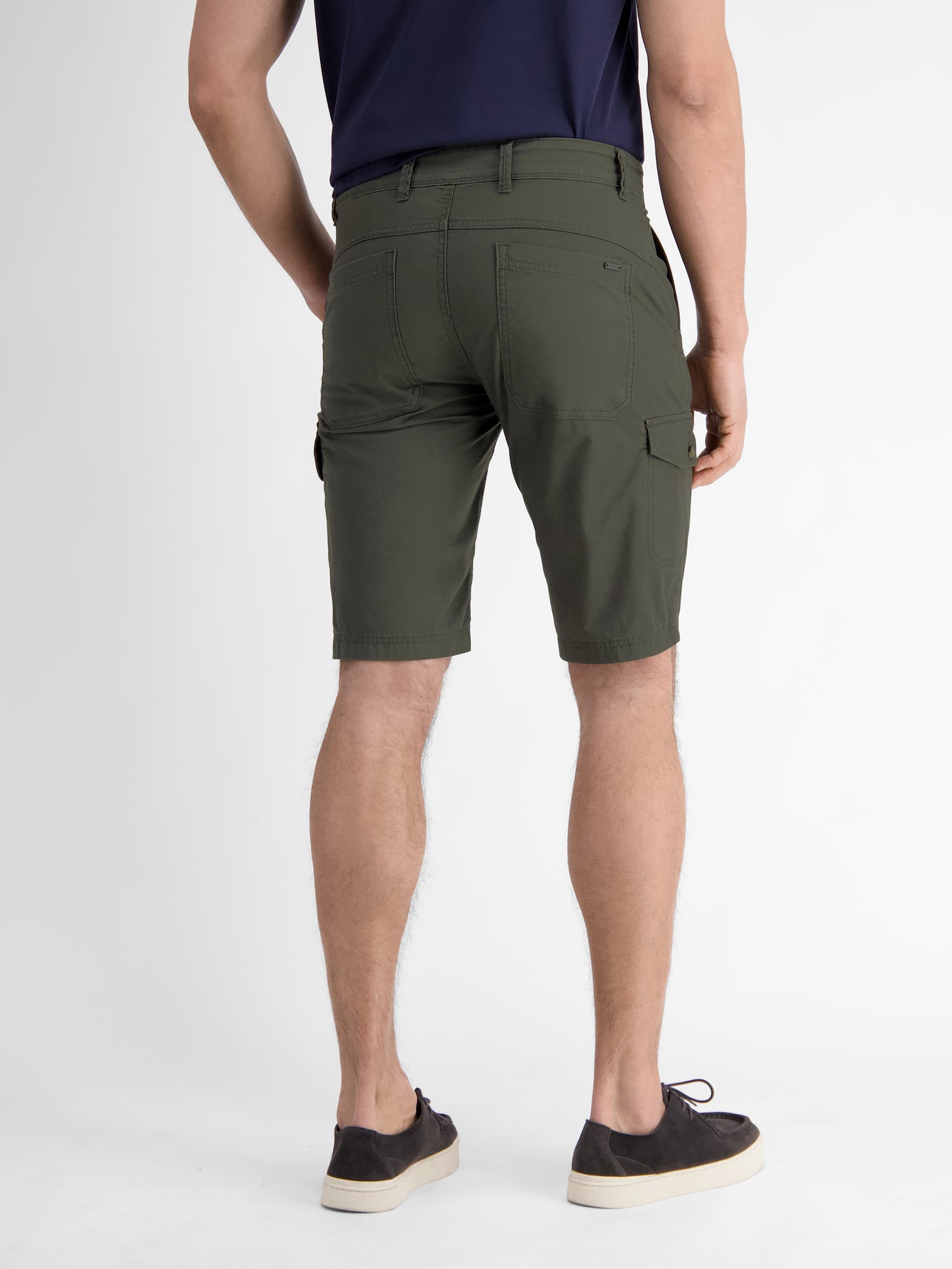 Lässige Herren Cargo-Bermuda, sommerlich leicht