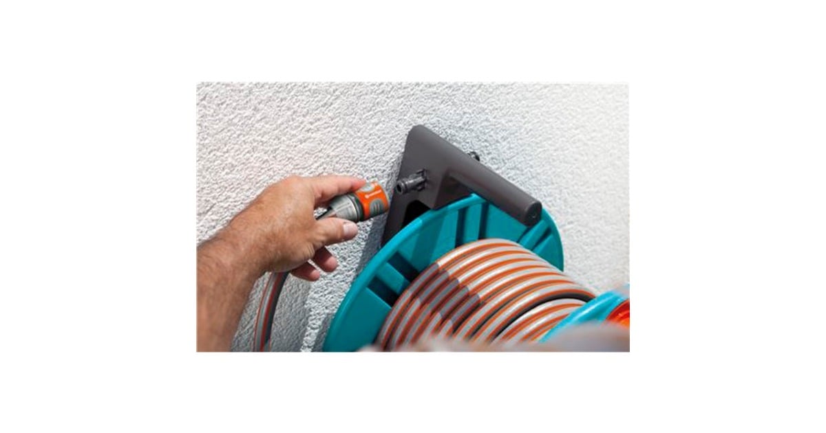 GARDENAClassic wandslanghouder 60 in doos slanghaspel  (Turquoise/grijs, 2650-20)