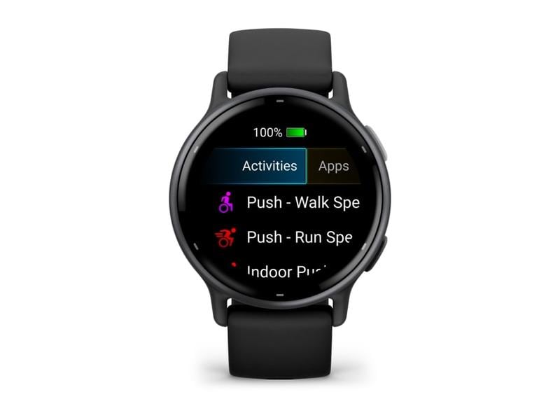 GARMIN GPS-Sportuhr Vivoactive 5 Grau/Schwarz Smartwatch