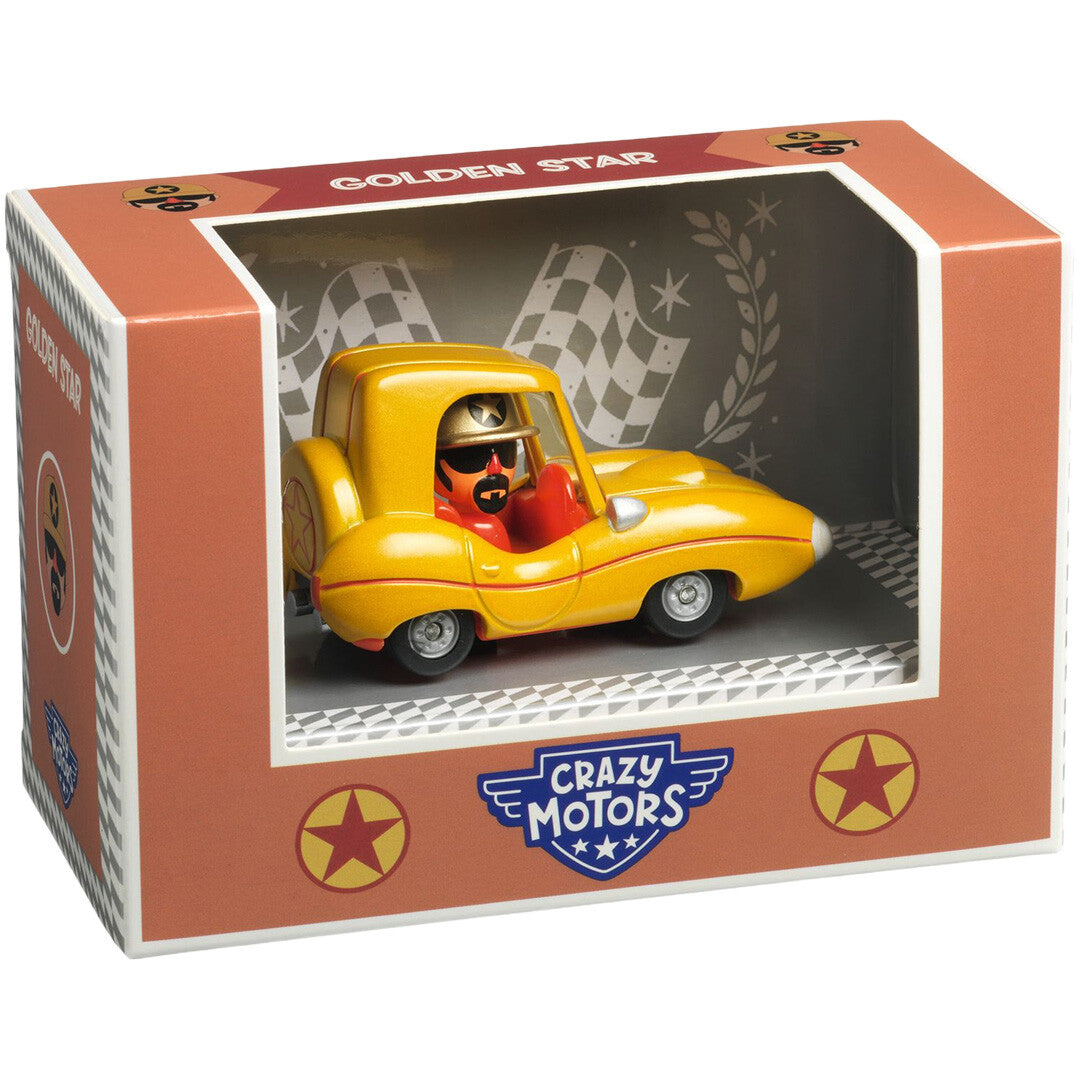 Djeco crazy motors auto - golden star