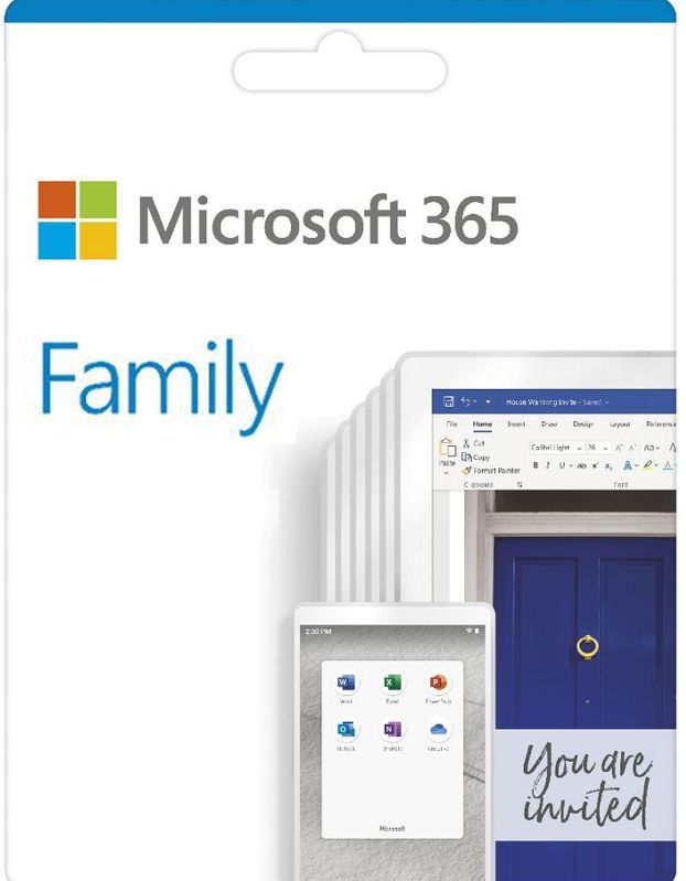 Microsoft 365 Family - 1 jaar abonnement