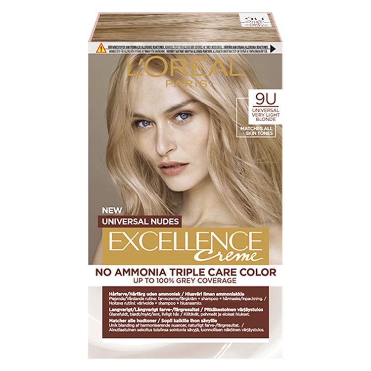 L'Oréal Paris Excellence Universal Nudes 9U Universal Very Light Blonde 192ml