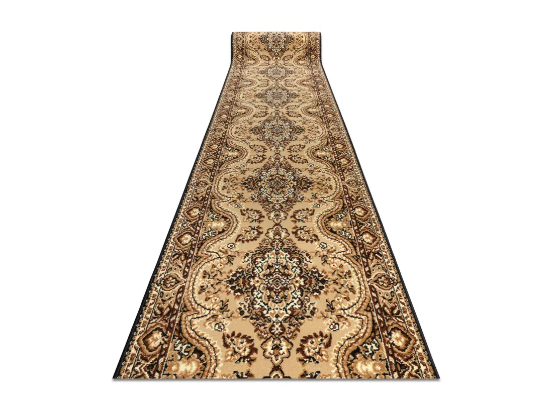TAPIS DE COULOIR BCF WIOSNA beige 100x610 cm